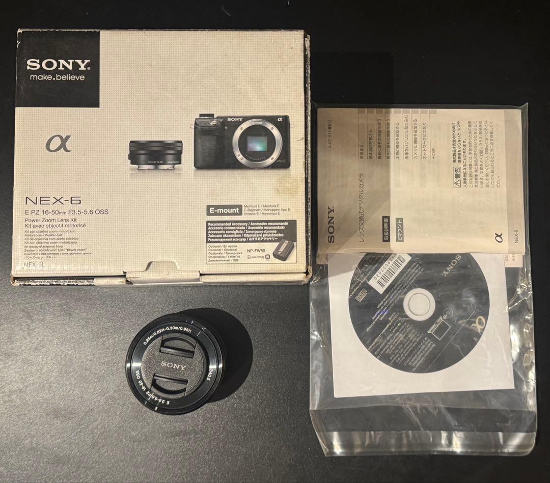 SONY NEX-6 レンズ16-50mm・マクロレンズ付