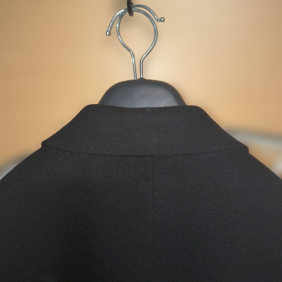 UNIQLO+J カシミヤブレンドオーバーサイズチェスターコート　ブラック　S