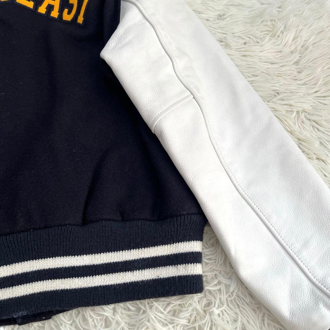 J's様専用新品未使用 NOAH golden bear スタジャン レザー - メルカリ