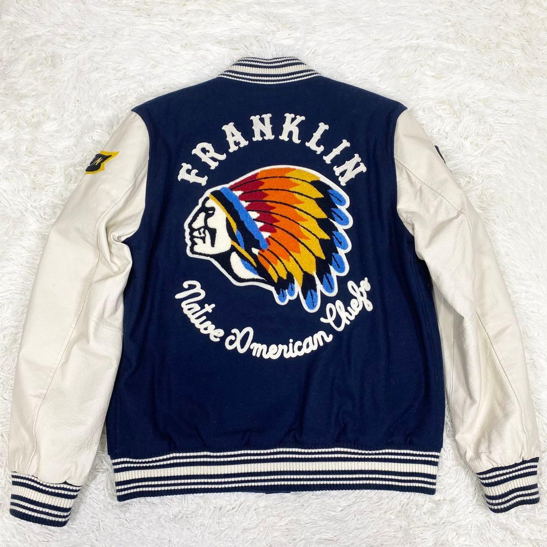 piroki様専用 FRANKLIN MARSHALL スタジャン レザー切替 - メルカリ