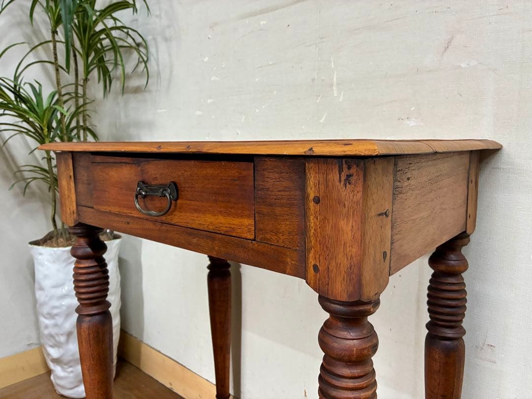 しゅん☆管391☆イギリス製☆アンティーク☆デスク☆平机