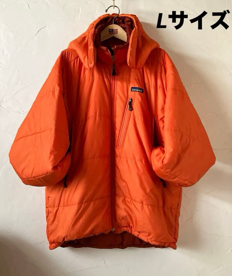 Patagonia パタゴニア パフジャケット オレンジLサイズ - メルカリ
