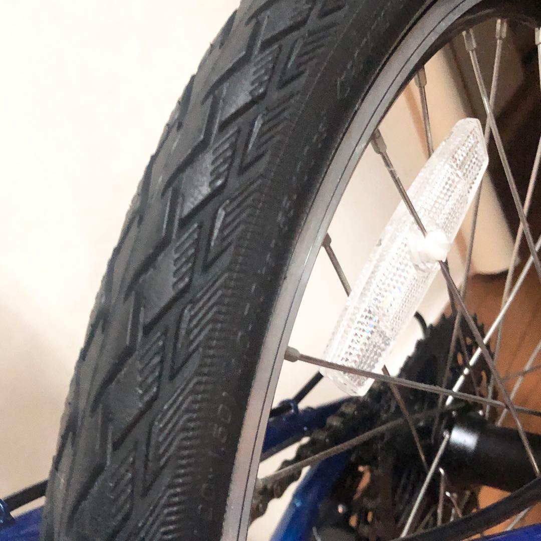 ワンポイントファイブ　outre ブルー　1.5輪車