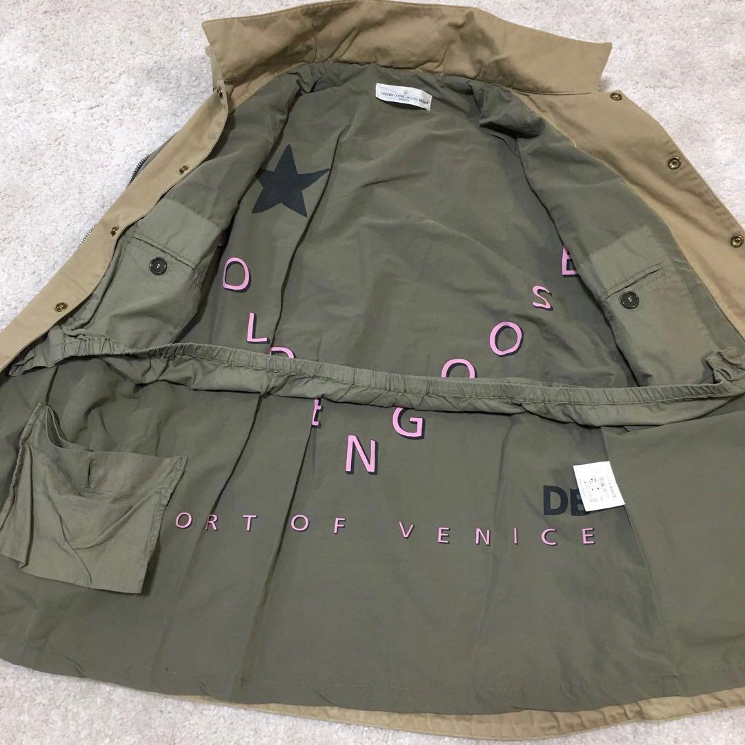 ゴールデングース ♫ フィールドジャケット モッズコート ベージュ S