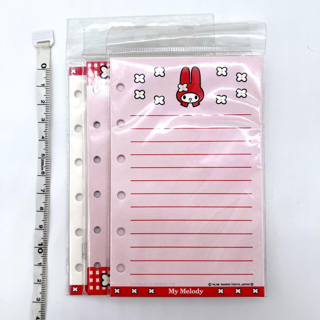 《新品未使用 》サンリオ マイメロディー リフィール 手帳 赤ずきん レトロ