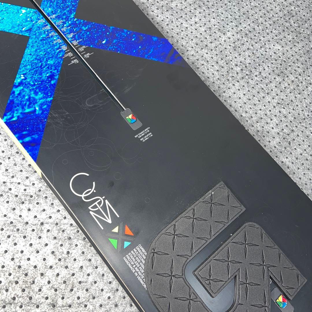 希少品 BURTON CUSTOM X バートン カスタム 156cm