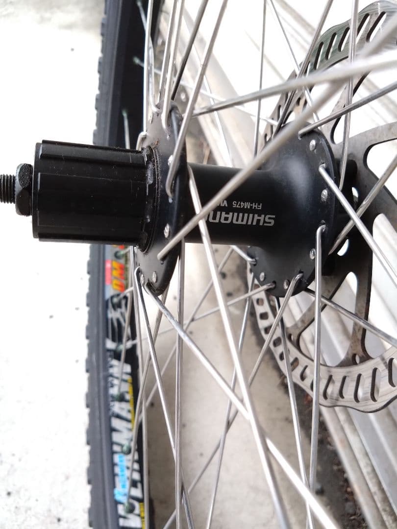 weinmann リム 24インチ dm30 ディスクブレーキ 前後ホイール