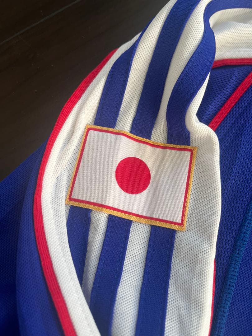 美品】2001年 日本代表 松田直樹 選手仕様ユニフォーム サイズO 長袖