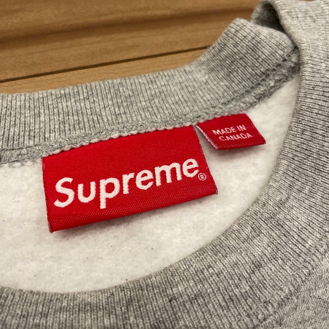 Supreme BOX LOGO グレー　L