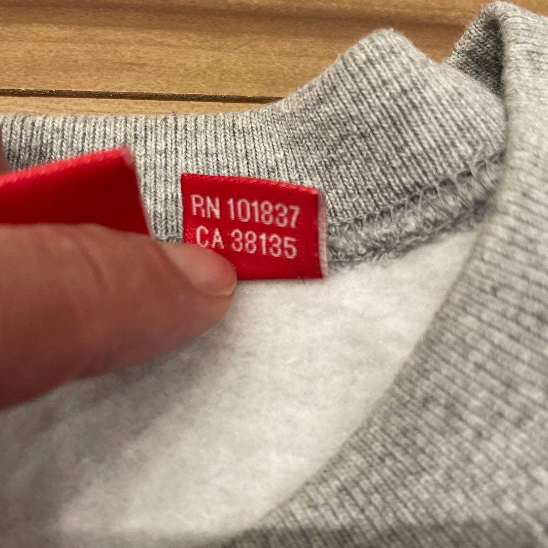 Supreme BOX LOGO グレー　L