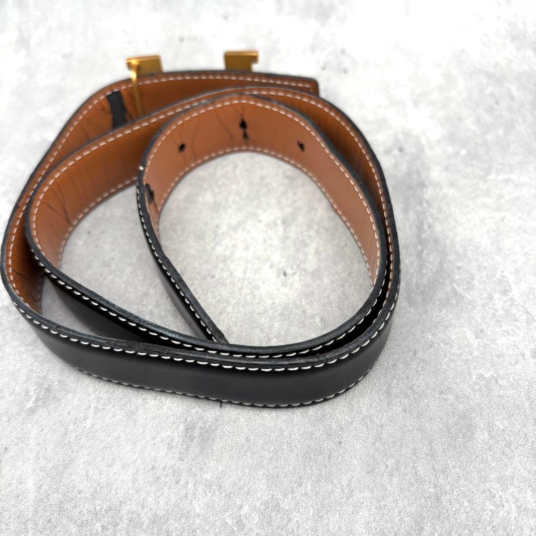 エルメス　ベルト　コンスタンス　Hバックル　ゴールド　　80サイズ