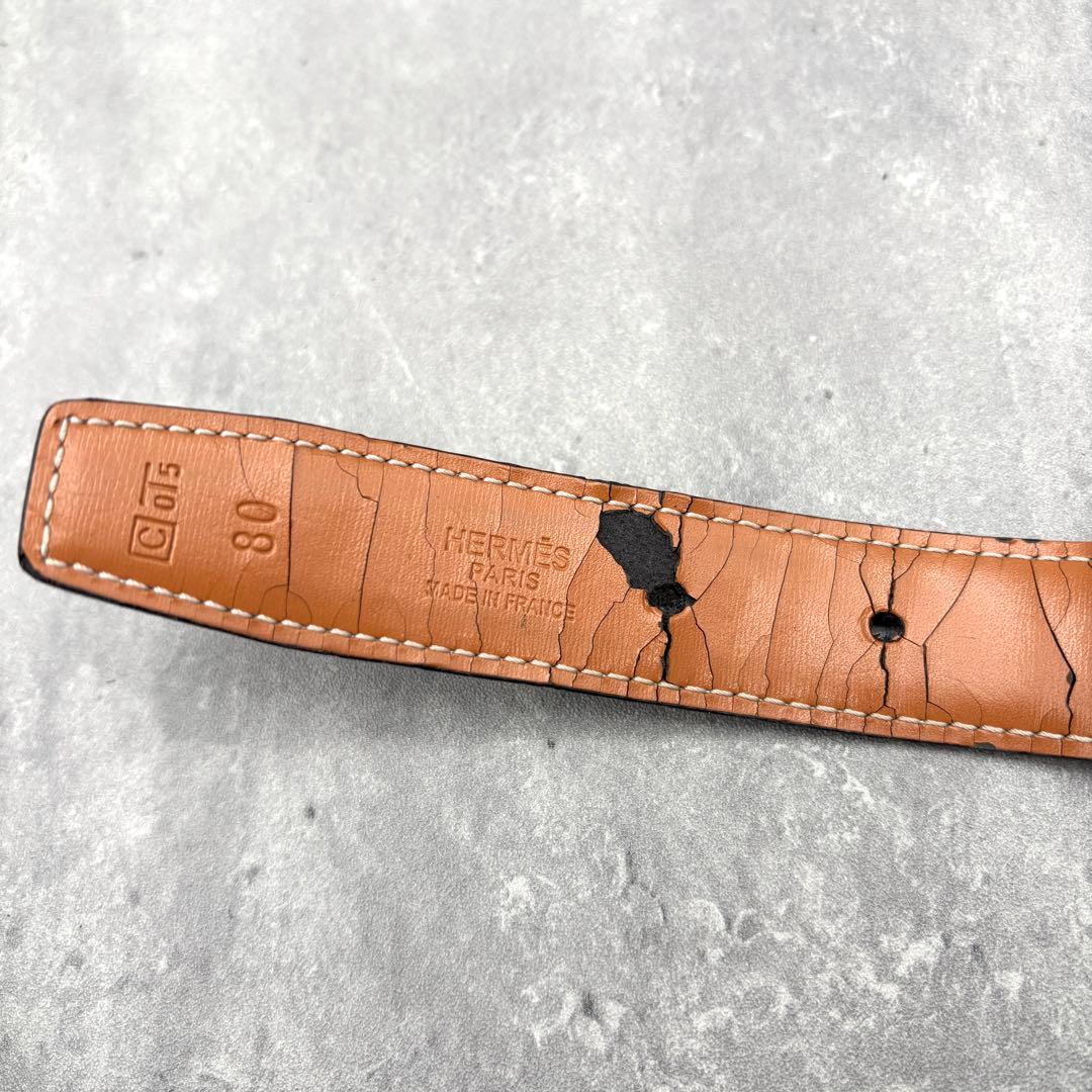 エルメス　ベルト　コンスタンス　Hバックル　ゴールド　　80サイズ