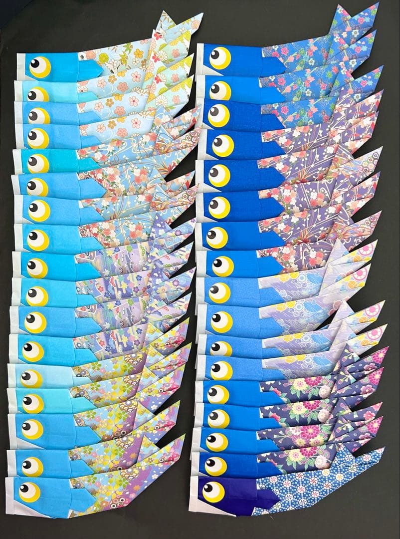 ＊折り紙＊　鯉のぼり 180個セット⑤