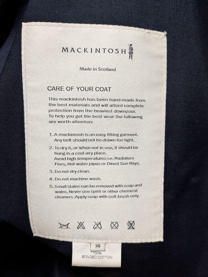 マッキントッシュ　ダンケルド　片野英児モデル