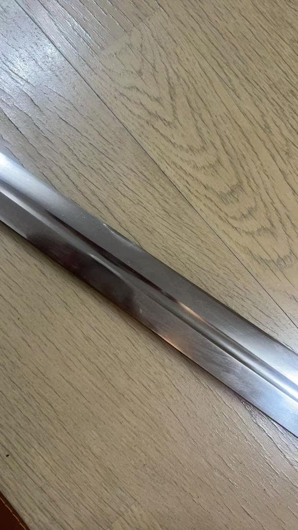 3日内速達】片手用西洋剣 茶色 高マンガン鋼 模造刀武具 十字剣