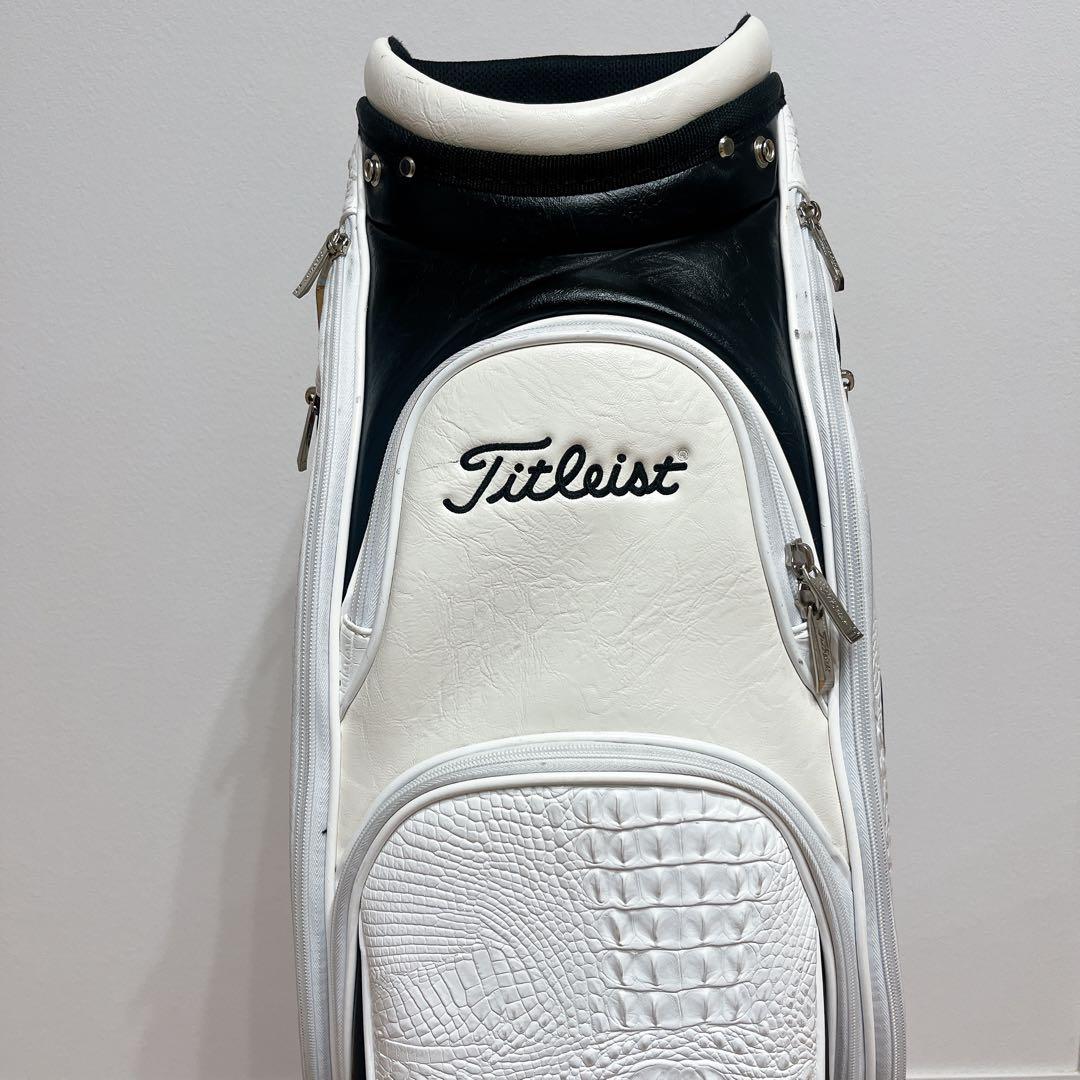 【希少】タイトリスト キャディバッグ クロコ ゴルフ