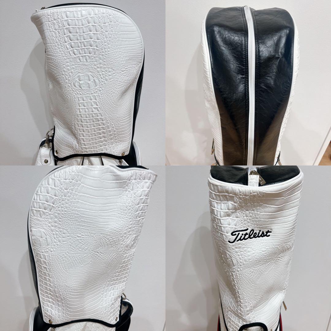 【希少】タイトリスト キャディバッグ クロコ ゴルフ