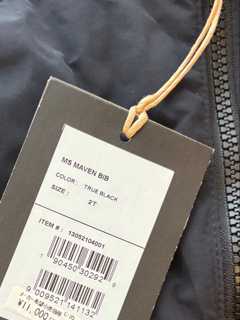 【新品未使用】BURTON ビブパンツ　キッズ　2T