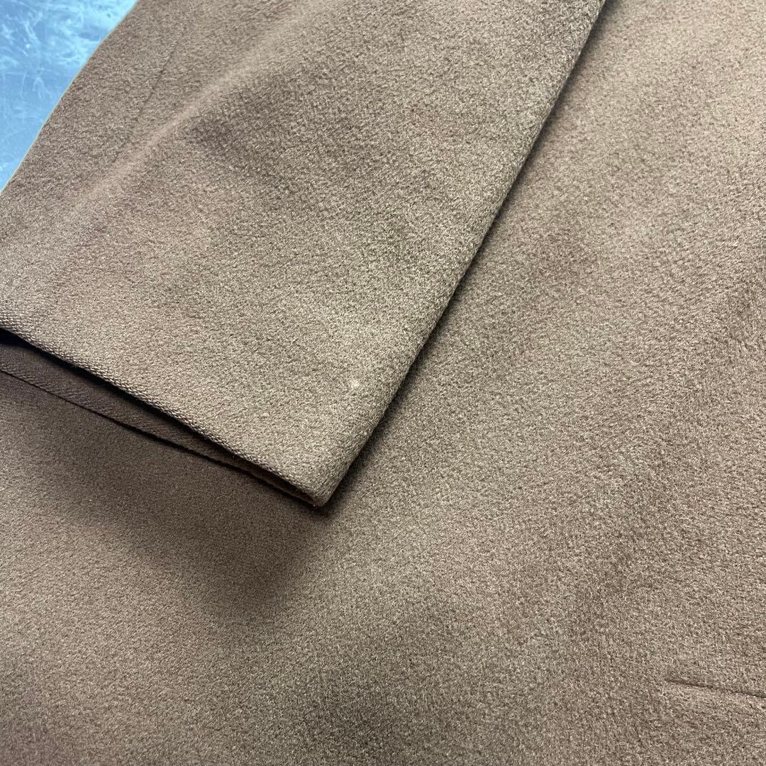 美品　カシミヤ　バーバリー　ステンカラーコート　キャメル　M相当