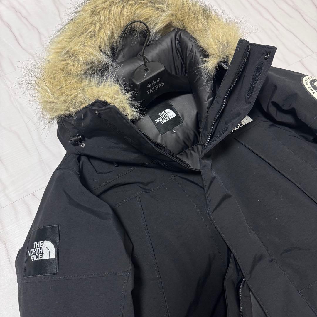 XLサイズ✨ノースフェイス アンタークティカ ダウンジャケット ブラック ファー