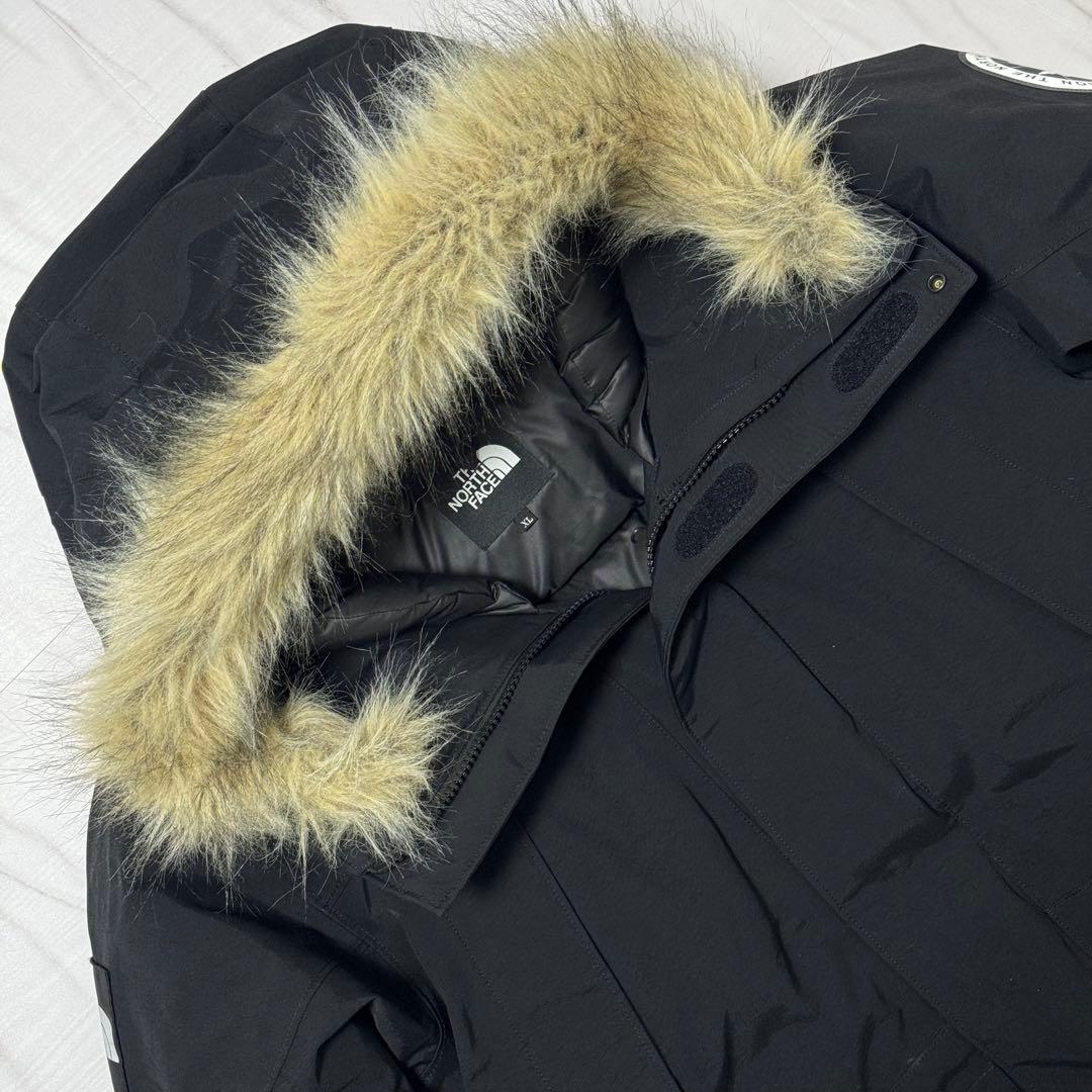 XLサイズ✨ノースフェイス アンタークティカ ダウンジャケット ブラック ファー