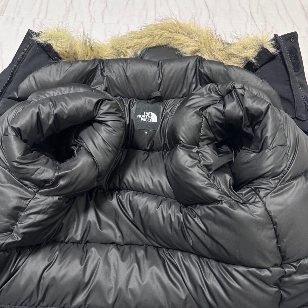 XLサイズ✨ノースフェイス アンタークティカ ダウンジャケット ブラック ファー