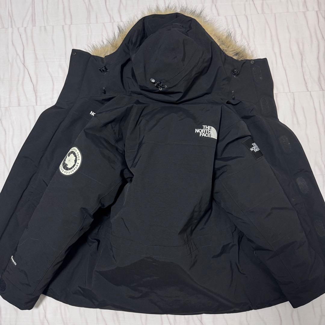 XLサイズ✨ノースフェイス アンタークティカ ダウンジャケット ブラック ファー