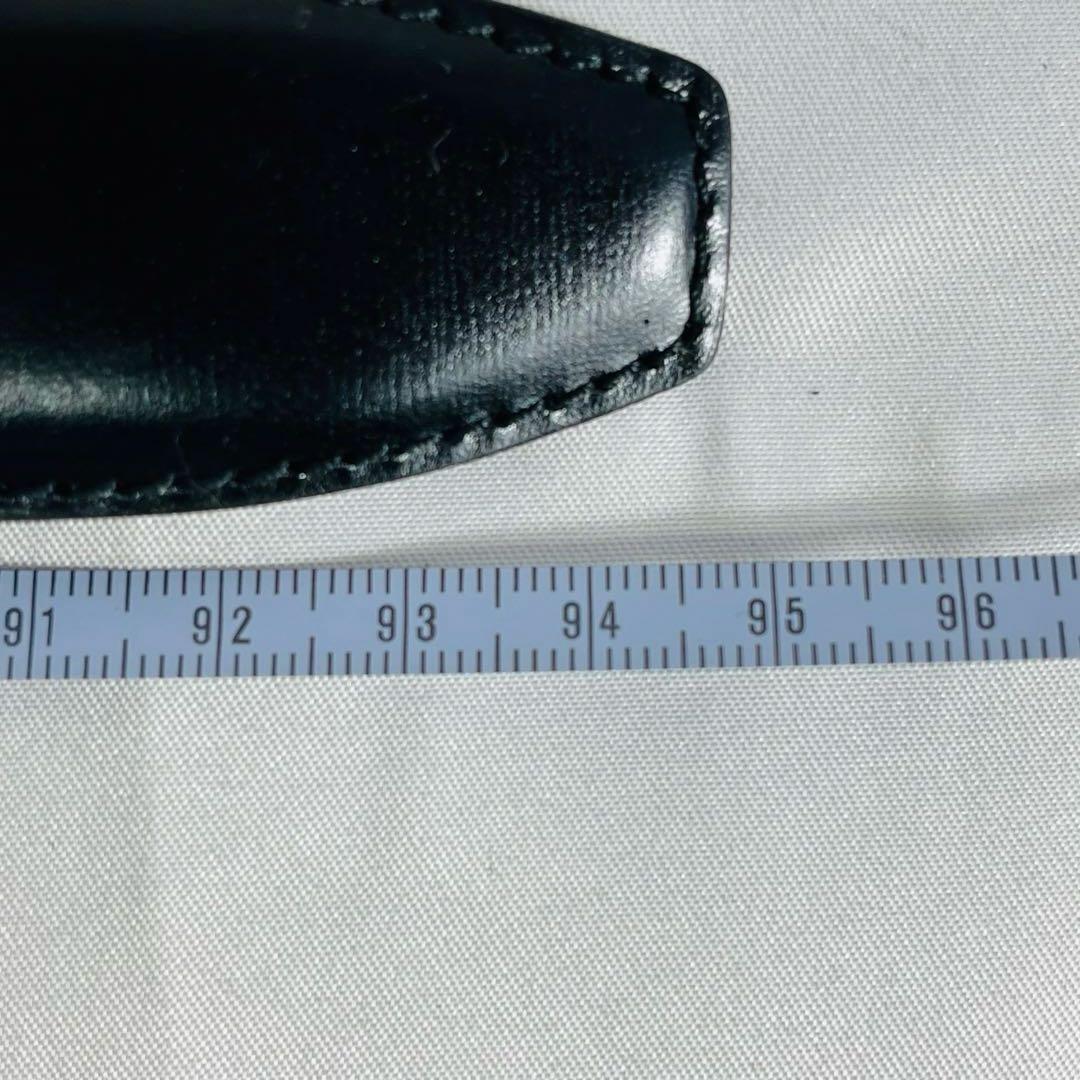 Bvlgari ブルガリ　黒レザーベルト 金色バックル　ユニセックス