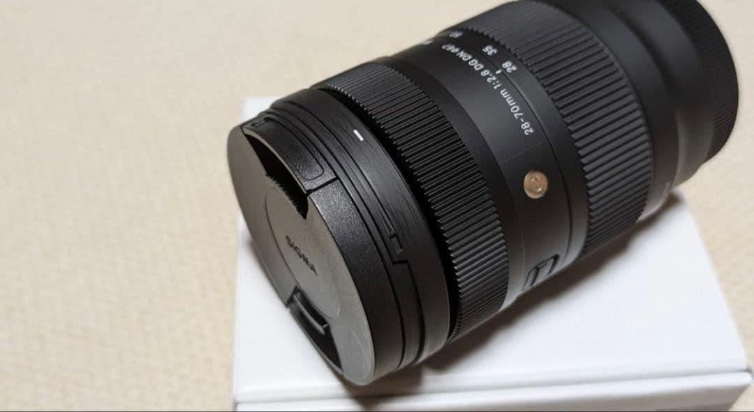 シグマ 28-70mm F2.8 DG DN Ｅマウント　おまけ保護フィルター