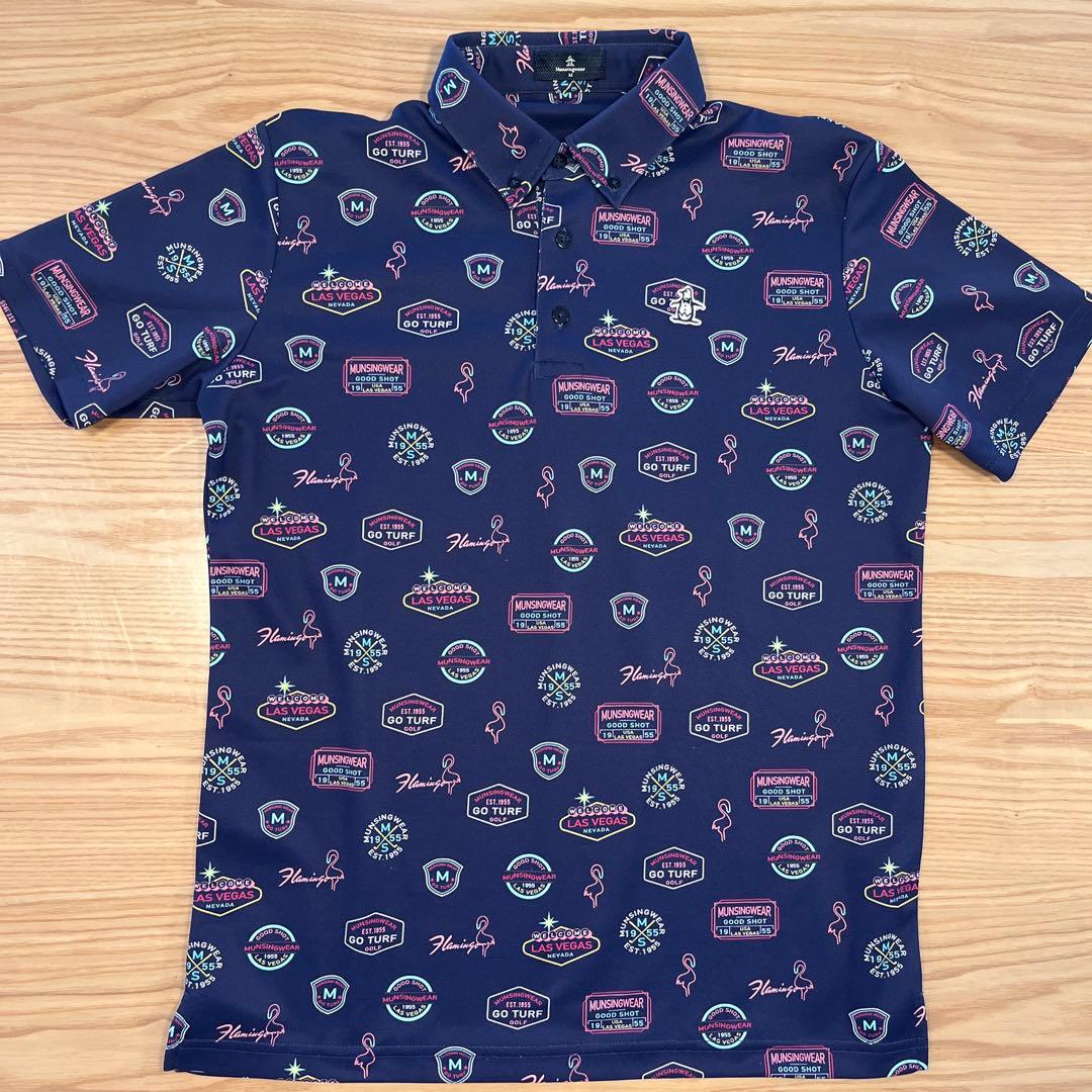 【希少デザイン】Munsingwear カラフルポロシャツ ２点セット