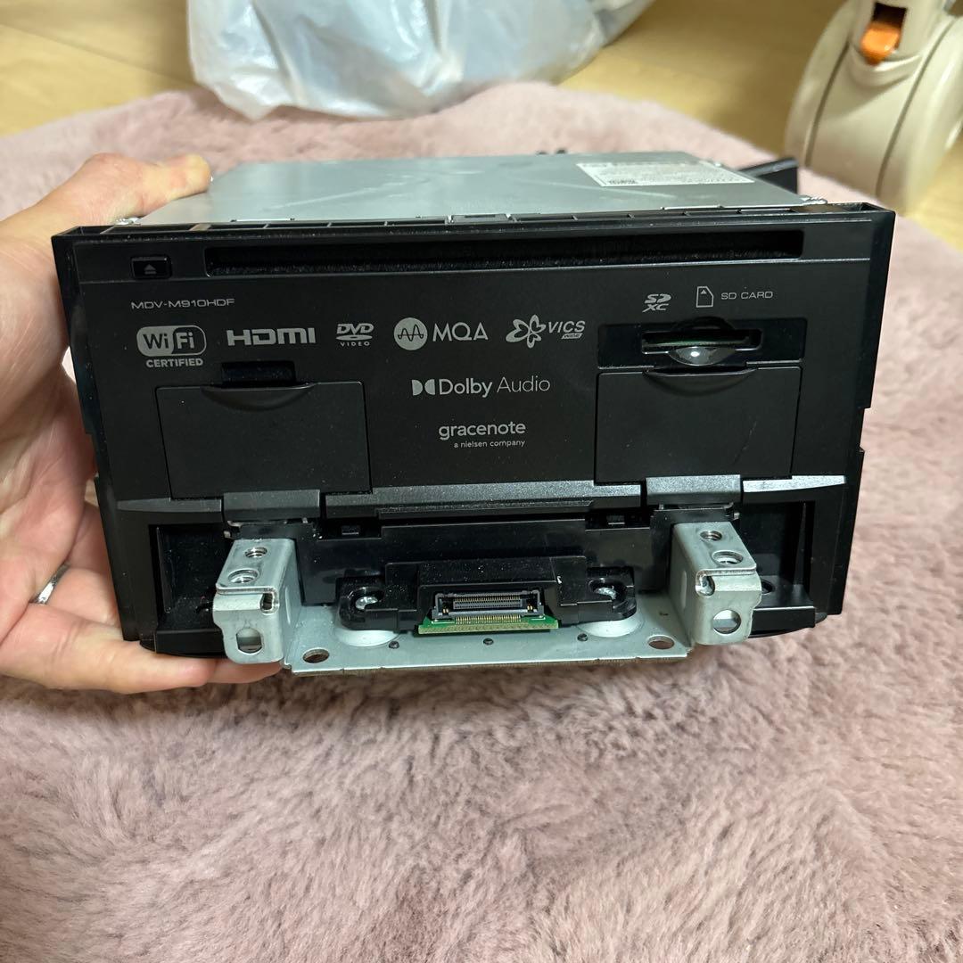 KENWOOD 大画面フローティング 9インチナビ MDV-M910HDF