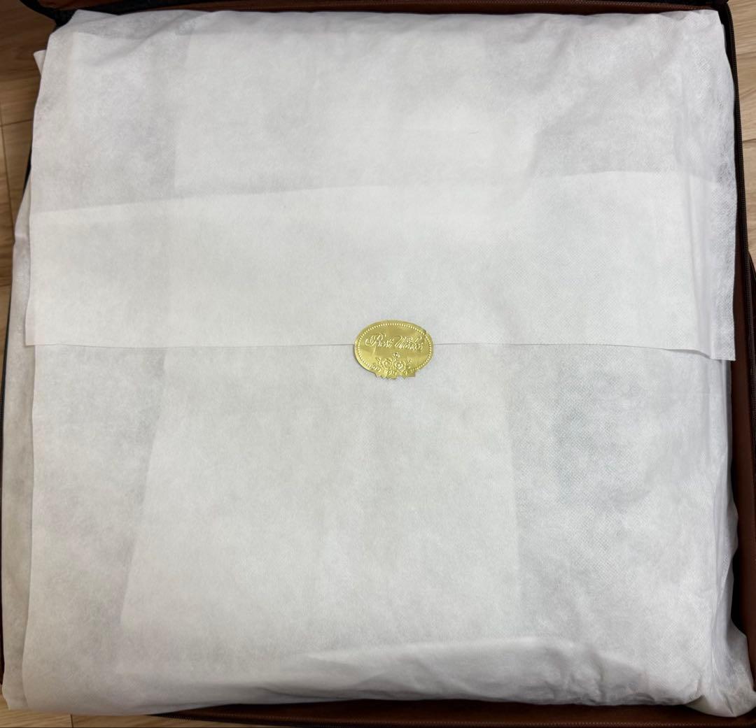 【新品未使用・自宅保管】東洋羽毛 ビジュール アルパカブランケットシングル日本製