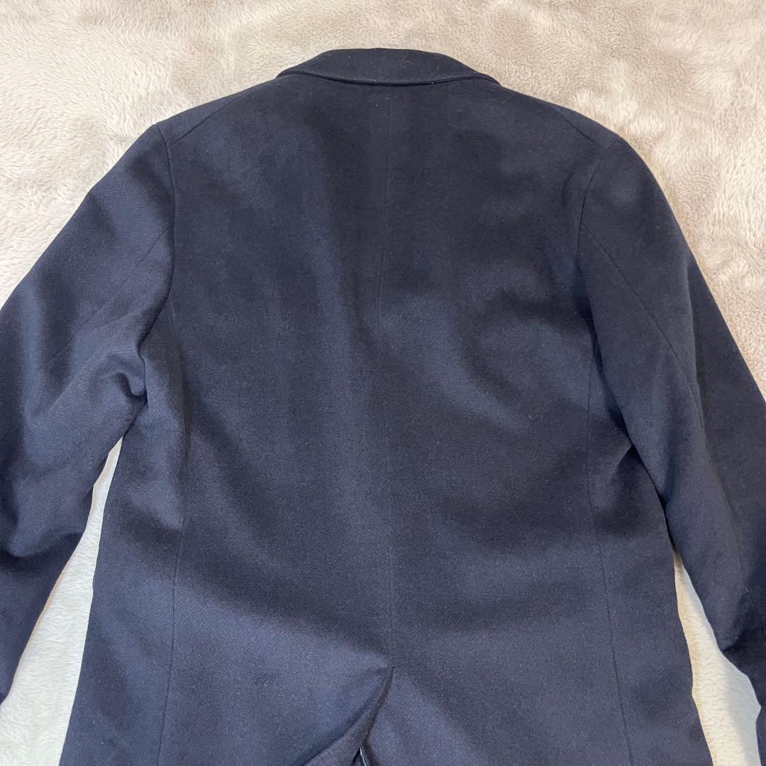 極美品 ユナイテッドアローズ 最高級カシミヤ混 3B ロングチェスターコート L