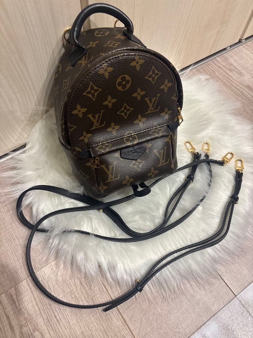 【超美品】LOUIS VUITTON パームスプリングス バックパックMINI