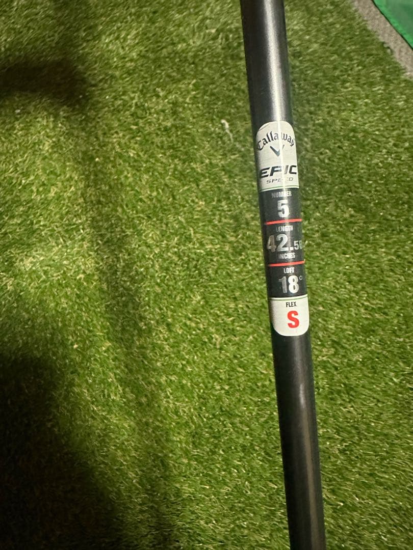 Callaway Epic Speed フェアウェイウッド 5W