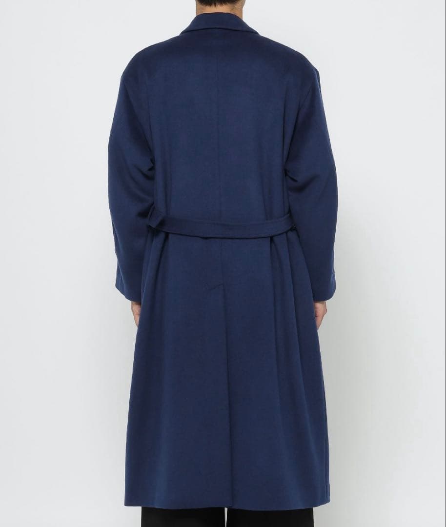 HARE ウールダブルコート ブルー