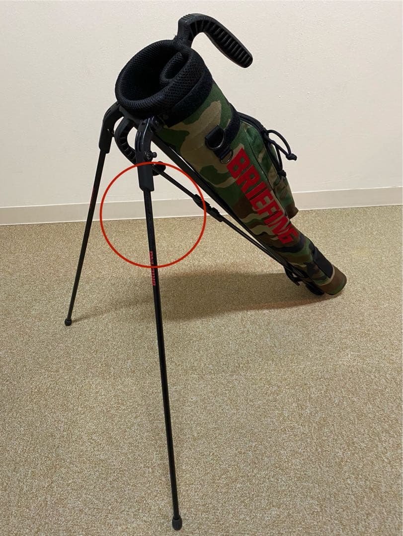 □BRIEFING□ ブリーフィング セルフスタンドキャリー ウッドランド