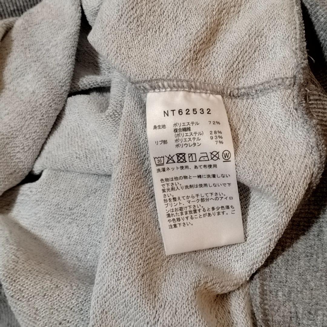ノースフェイス　Ｌ　スモールロゴ　ヘザー　スウェット