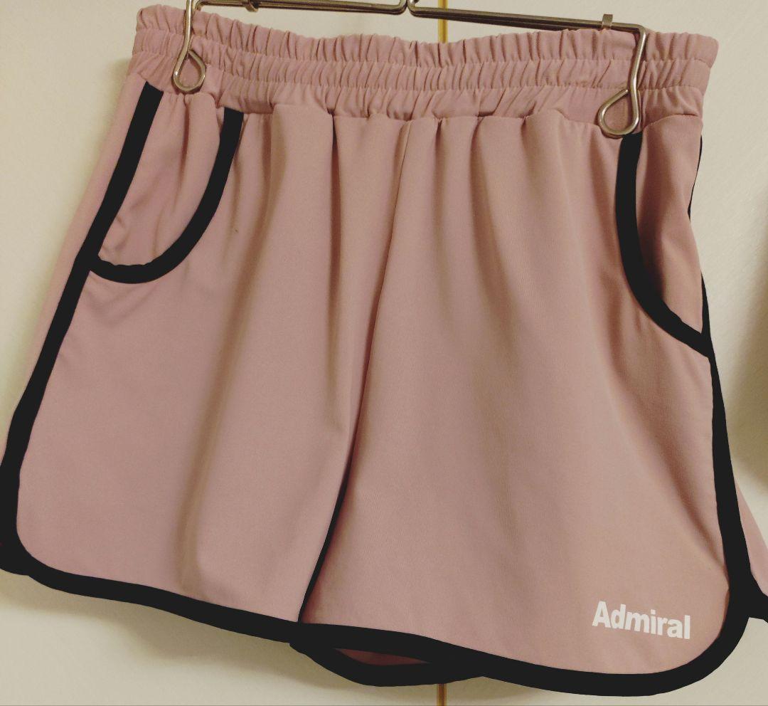 Admiral ピンク Tシャツとショートパンツセットアップ