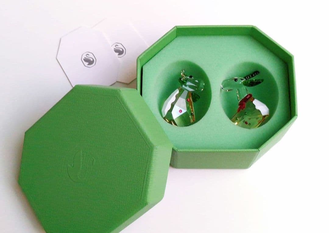 スワロフスキー クリスマス　ウシMo＆ヘラジカRicci　2022年限定