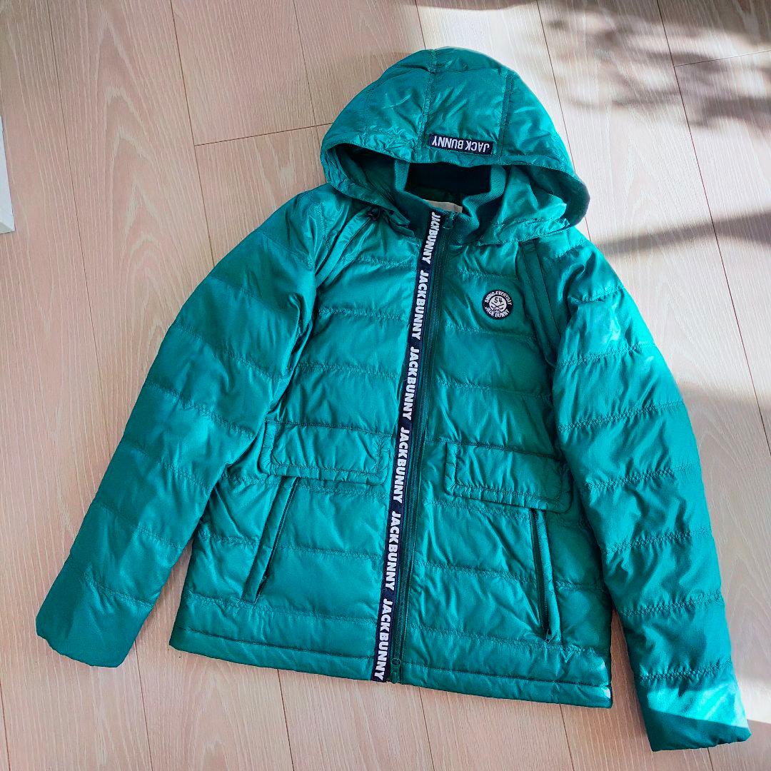 美品 ジャックバニー パーリーゲイツ ゴルフ レディース ダウン S