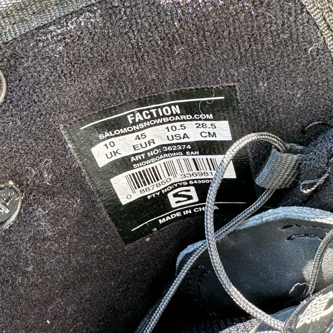 サロモン FACTION スノボブーツ 28.5cm