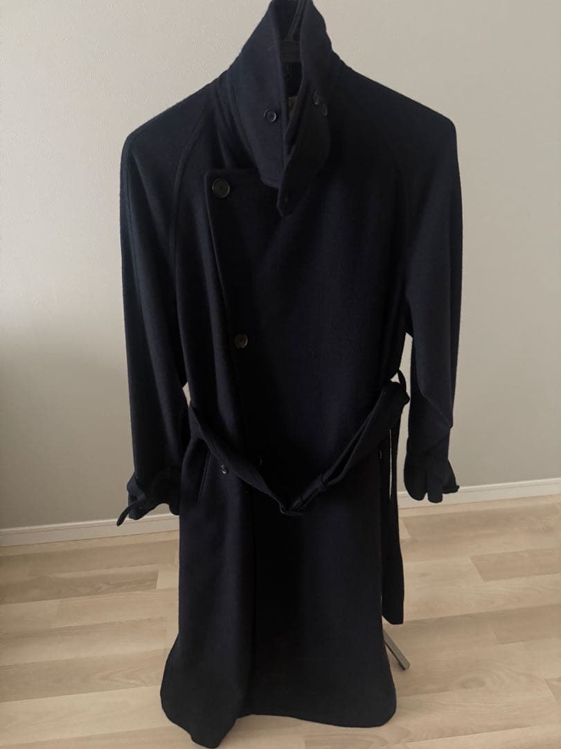 23AW直営店限定 CASHMERE FLANNEL TRENCH COAT 0
