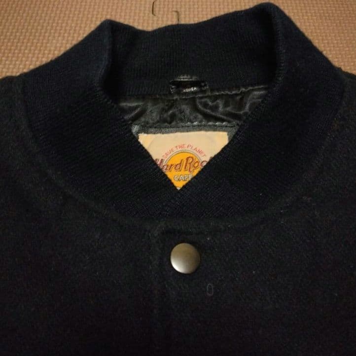 ビンテージ ハードロックカフェ レザー メルトン スタジャン 80s 90s