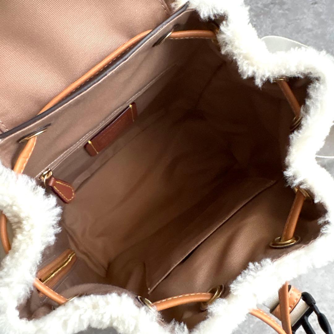 【梨花様】COACH ペース バックパック リュック ボア 人気モデル