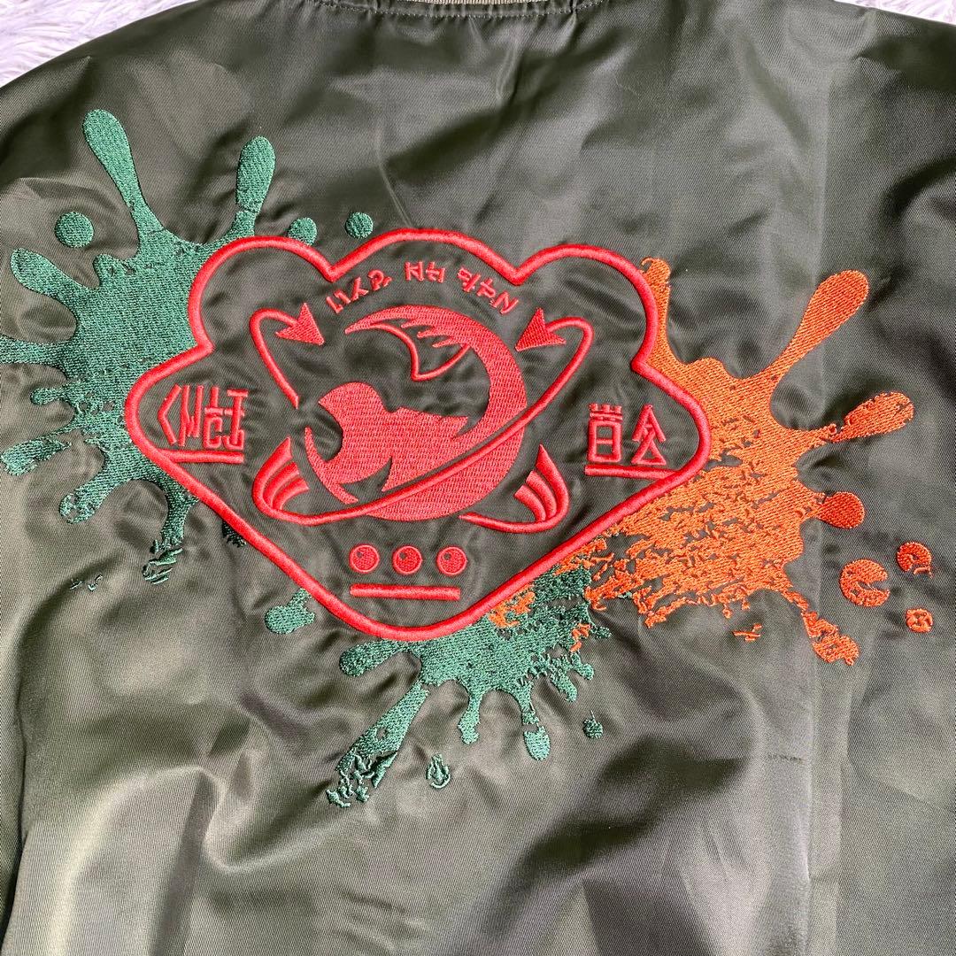 美品✨Nintendo サーモンラン ジャケット スプラトゥーン3 XL カーキ