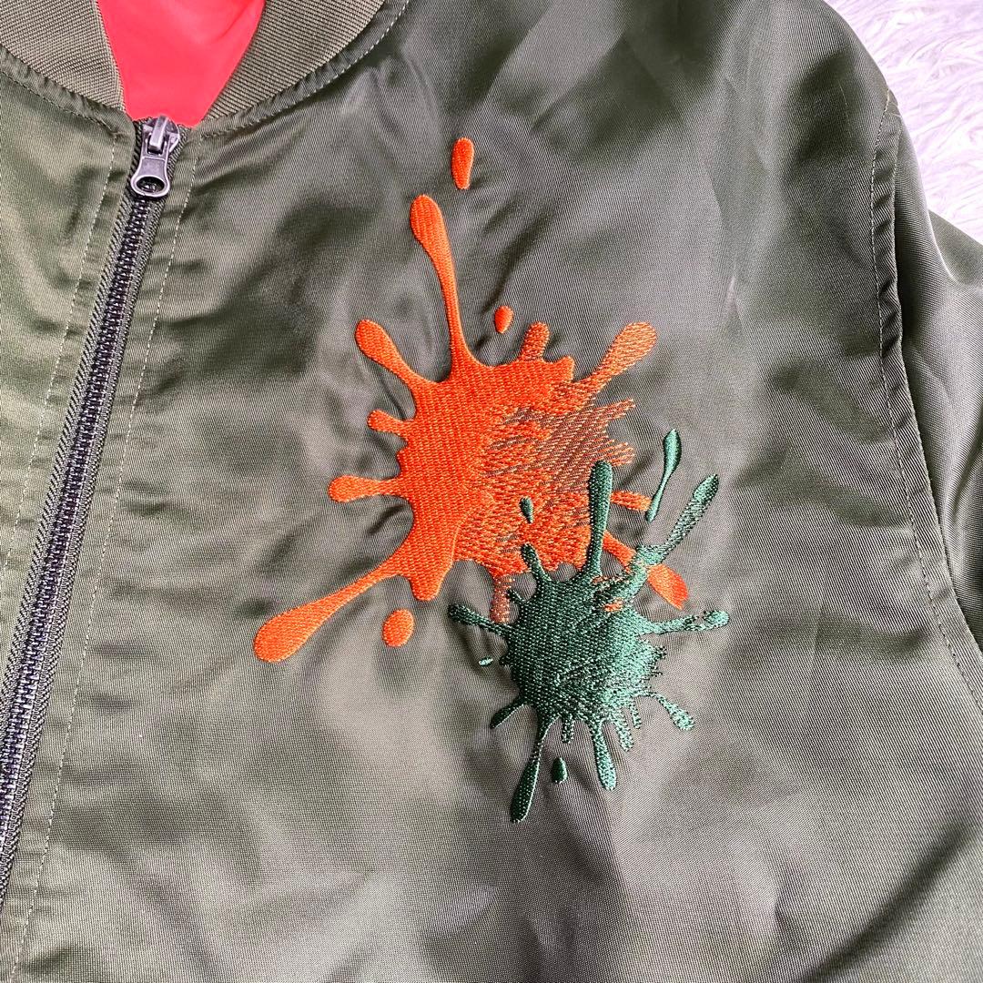 美品✨Nintendo サーモンラン ジャケット スプラトゥーン3 XL カーキ