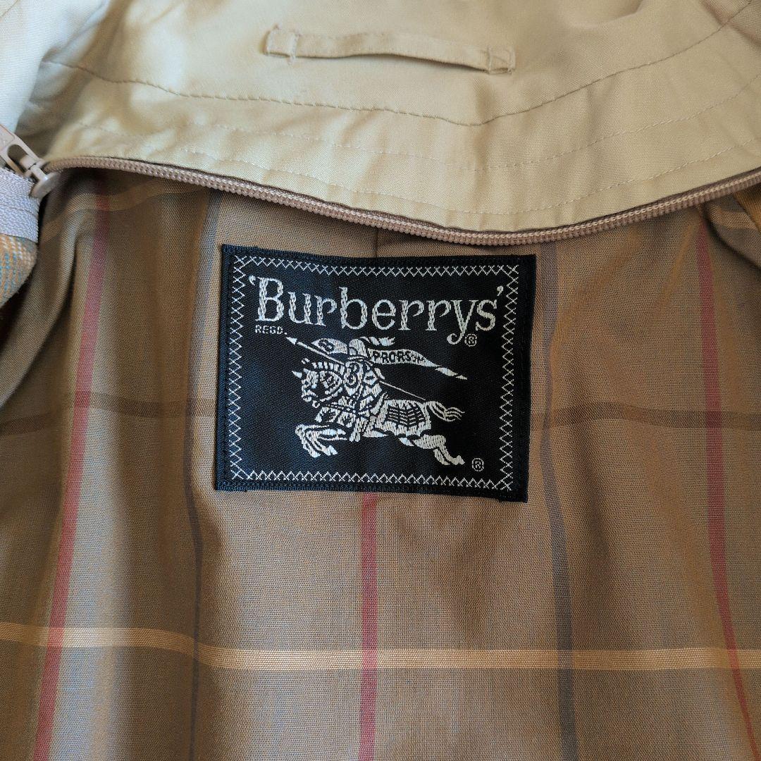 バーバリーズベージュ ステンカラーコート ライナー