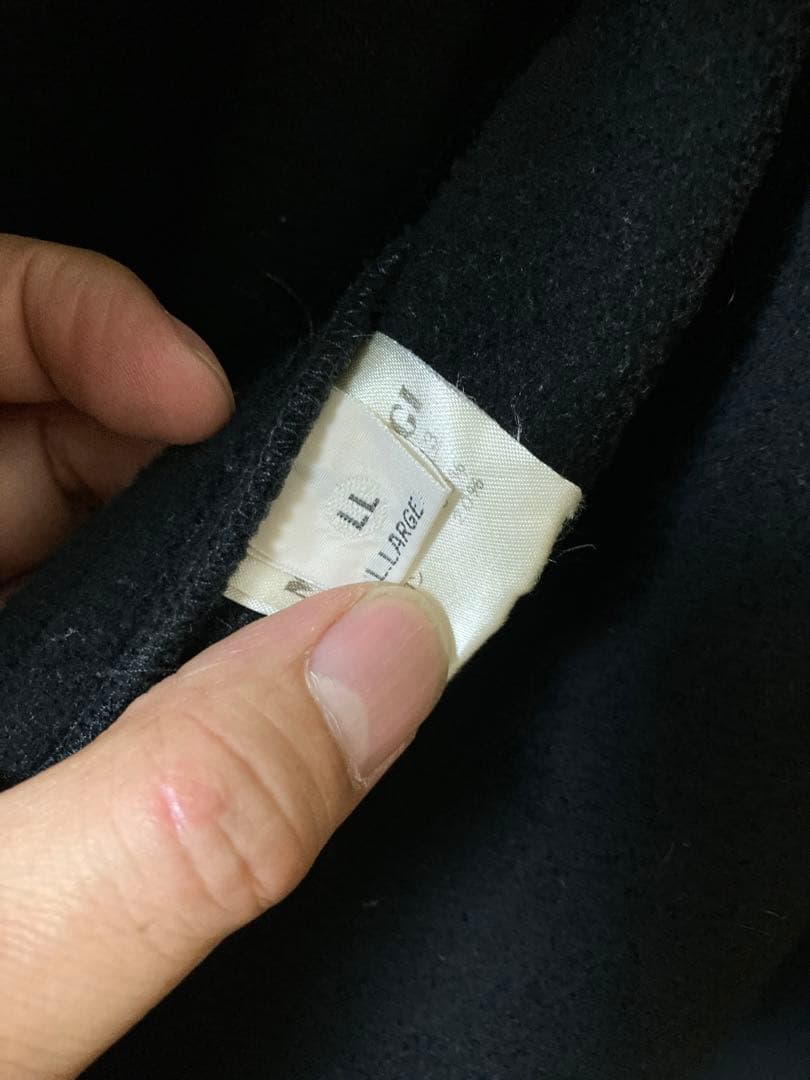 英国 希少 グローバーオール men's BIGI Wネーム ダッフルコートXL