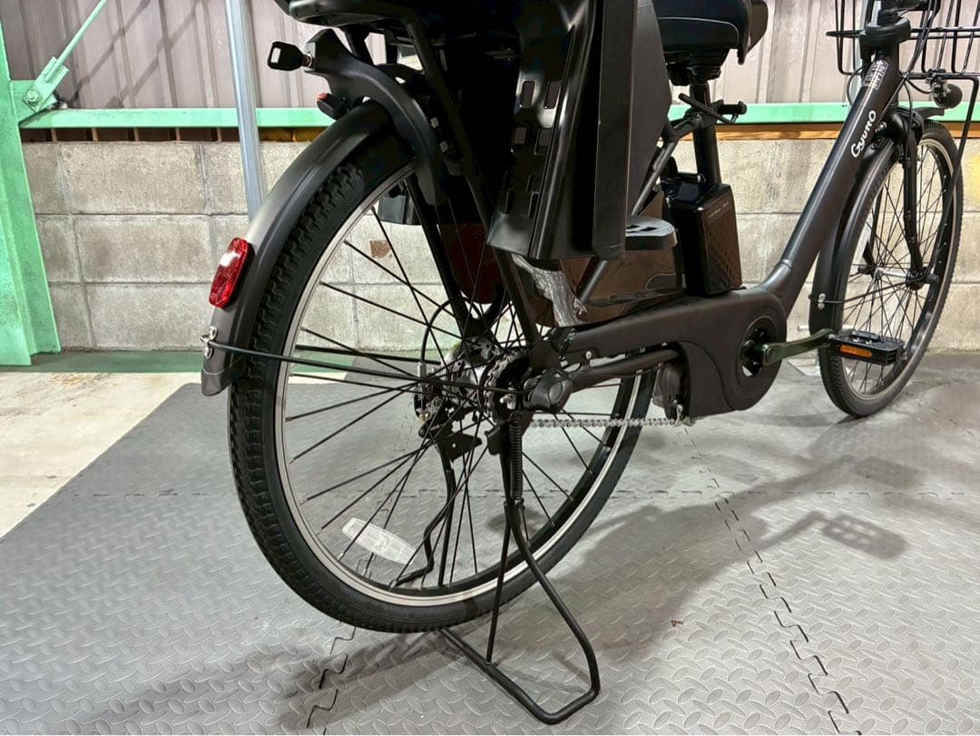 №8700 電動自転車パナソニック ギュット 26インチ マットブラック✨美品✨